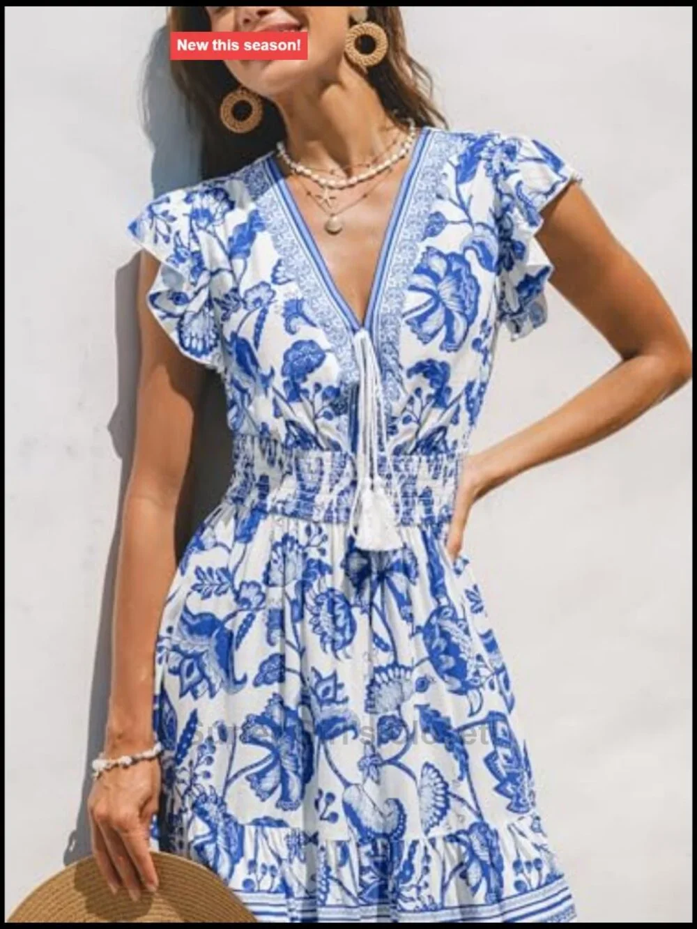 N/A boho floral